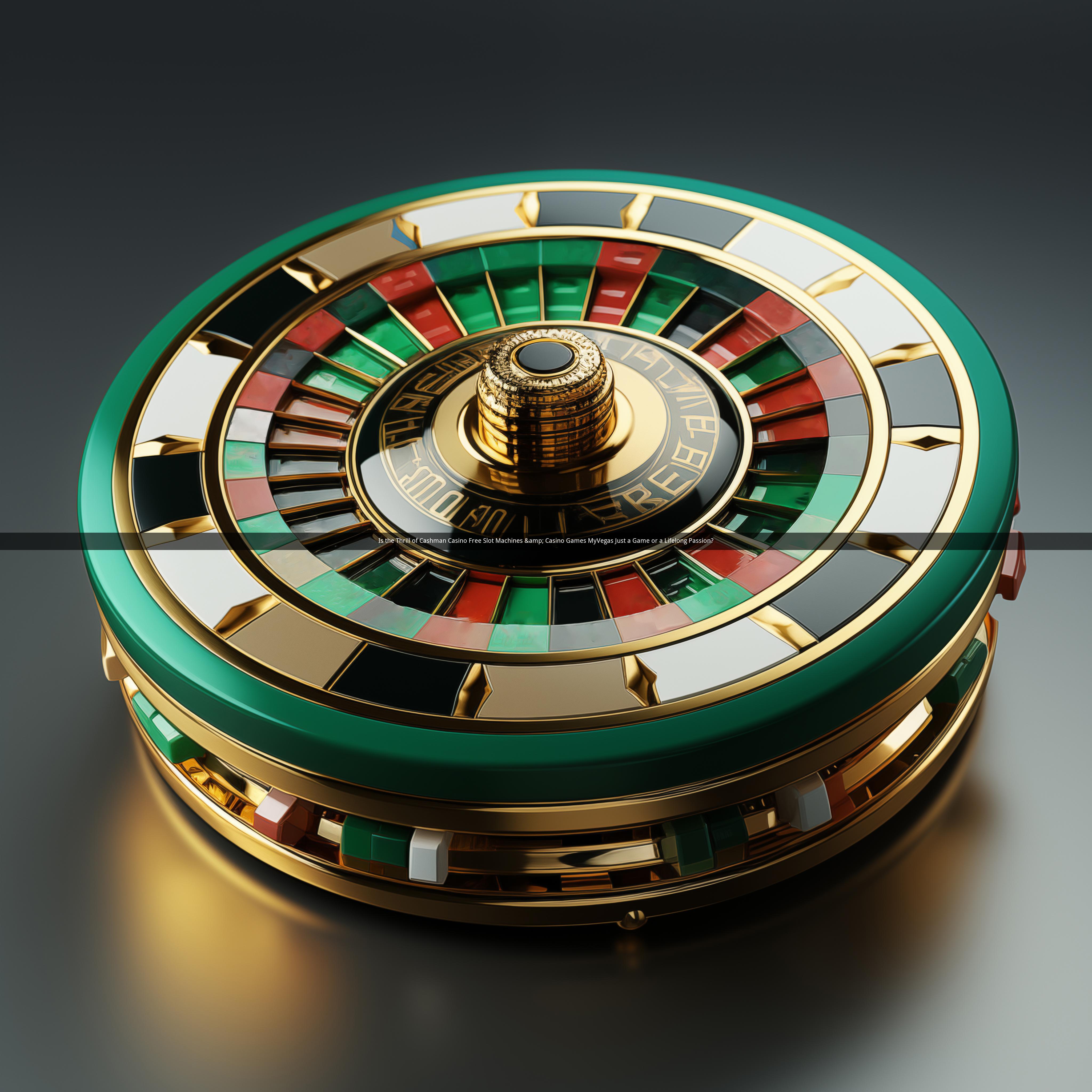 Is the Thrill of Cashman Casino Free Slot Machines & Casino Games MyVegas Just a Game or a Lifelong Passion?