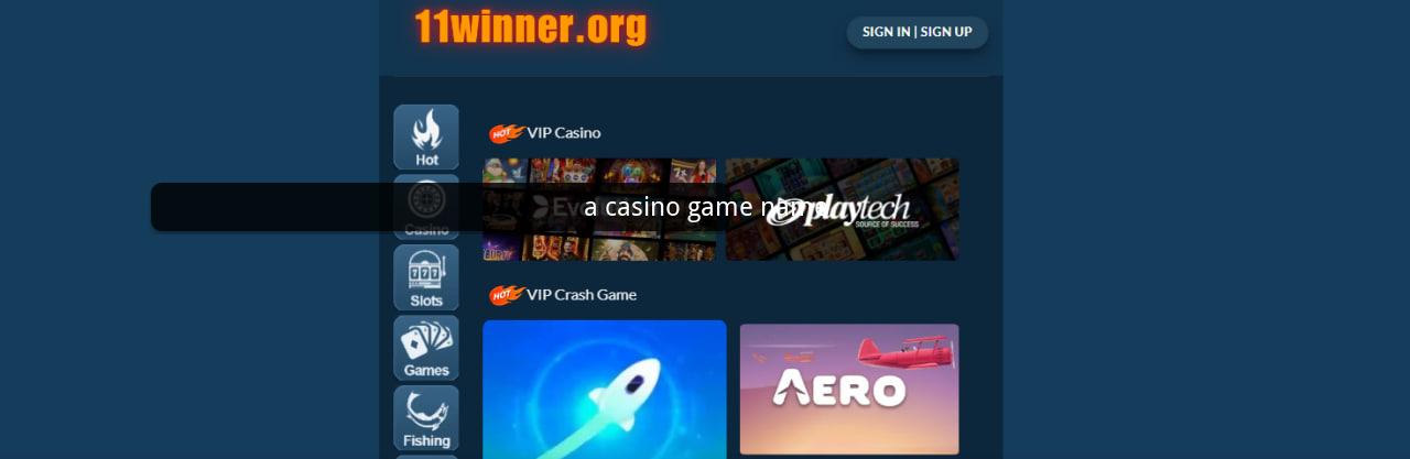 a casino game name