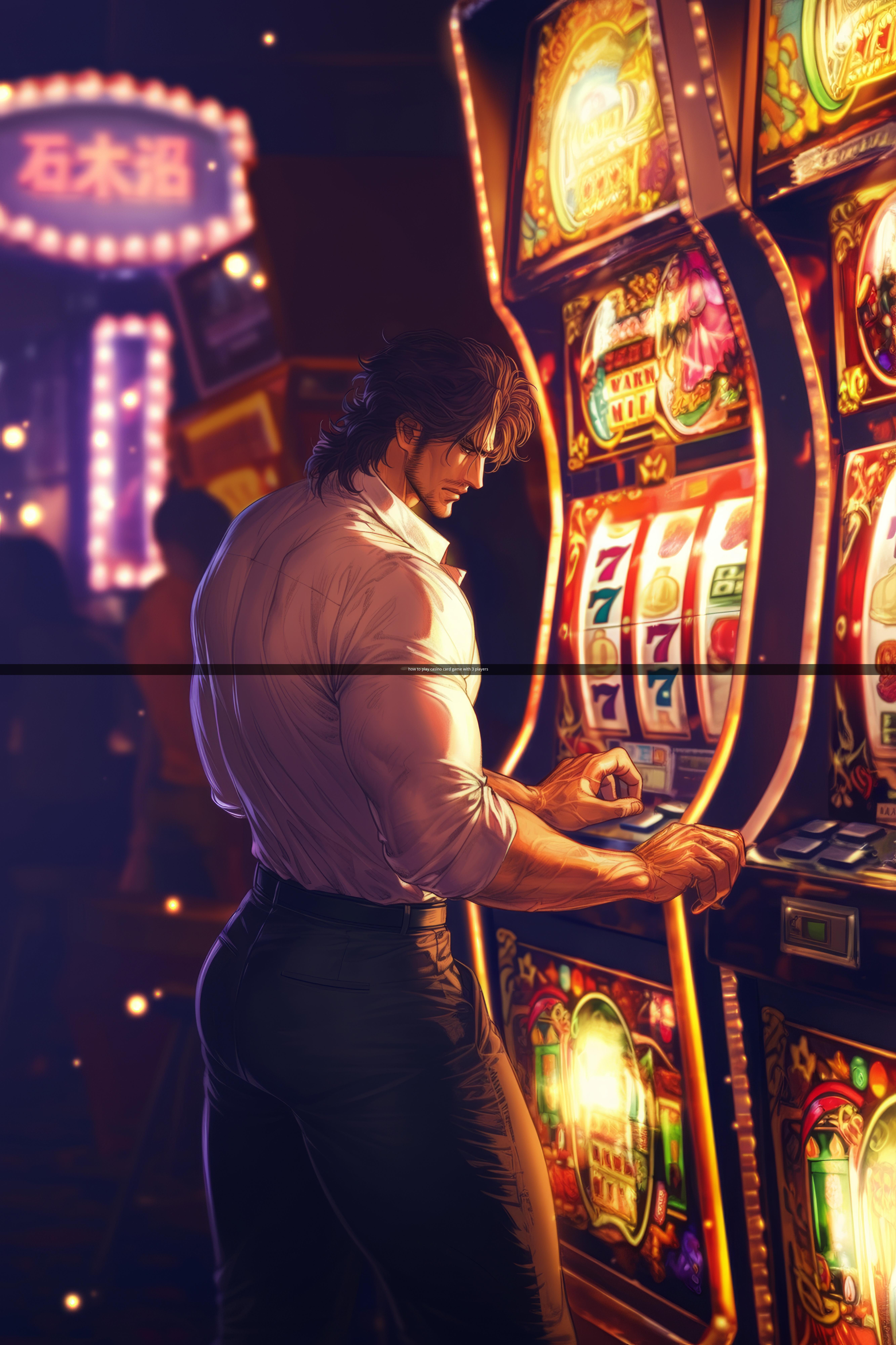 how to play casino card game with 3 players