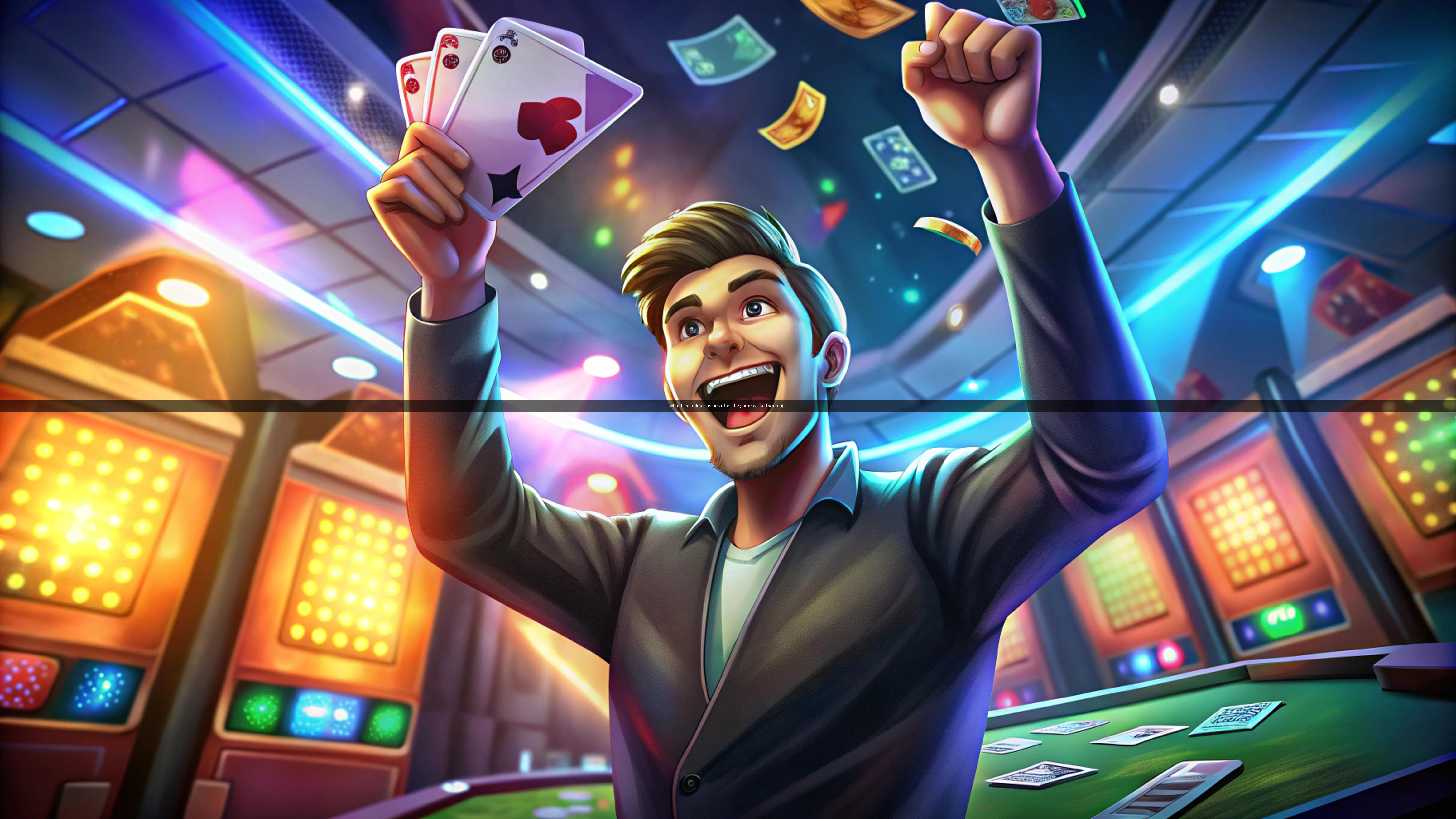 what free online casinos offer the game wicked winnings