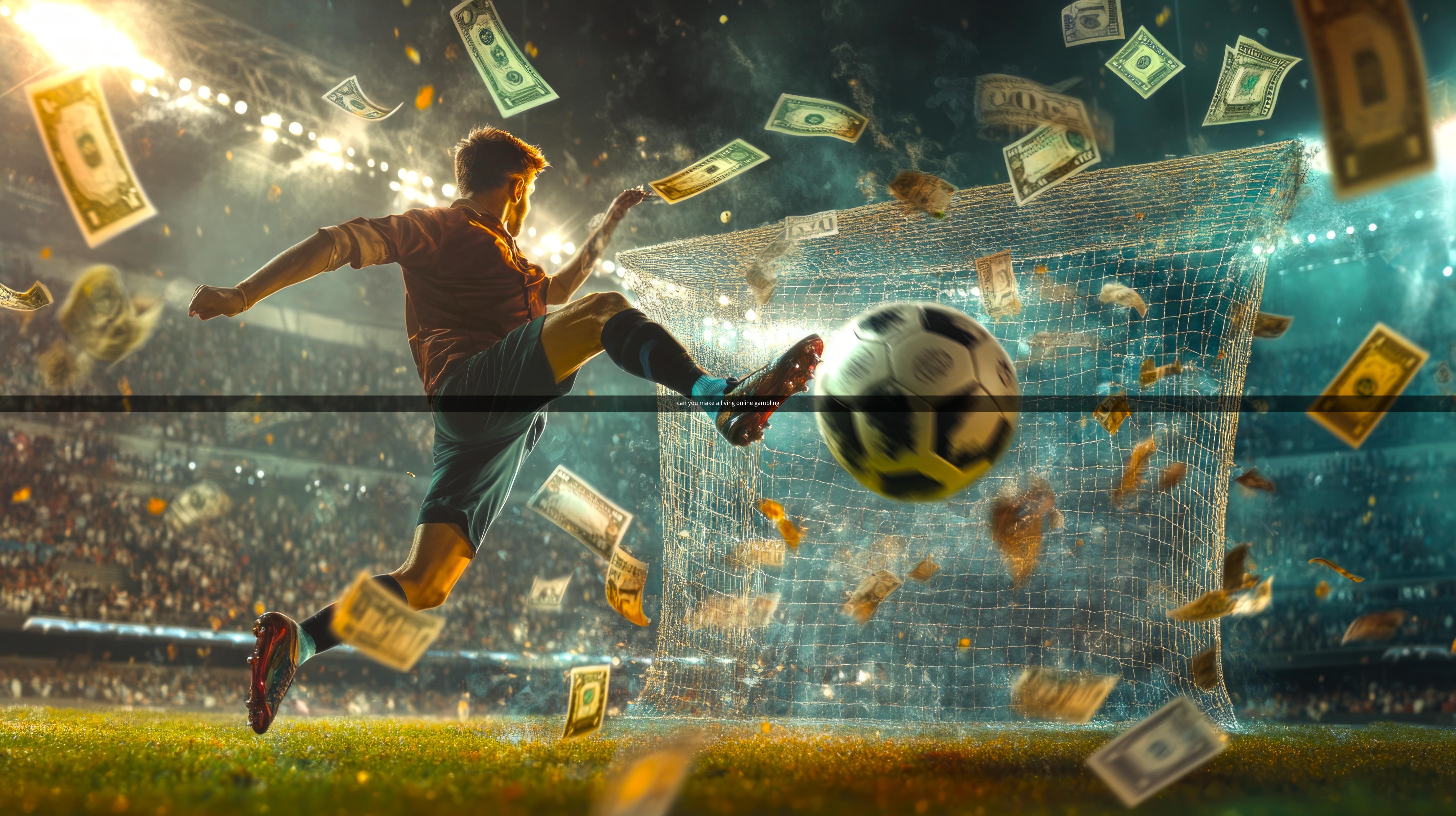 can you make a living online gambling