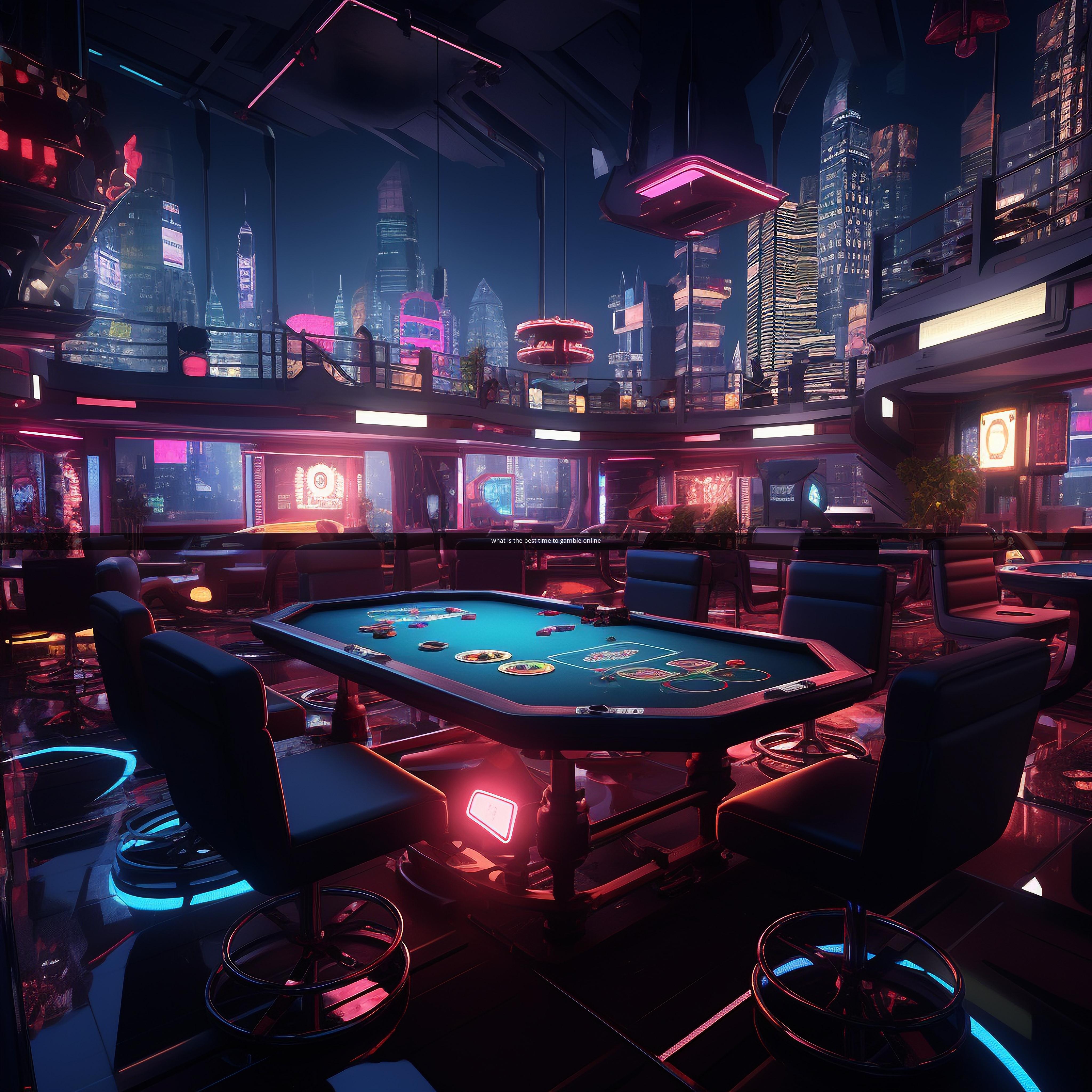 what is the best time to gamble online