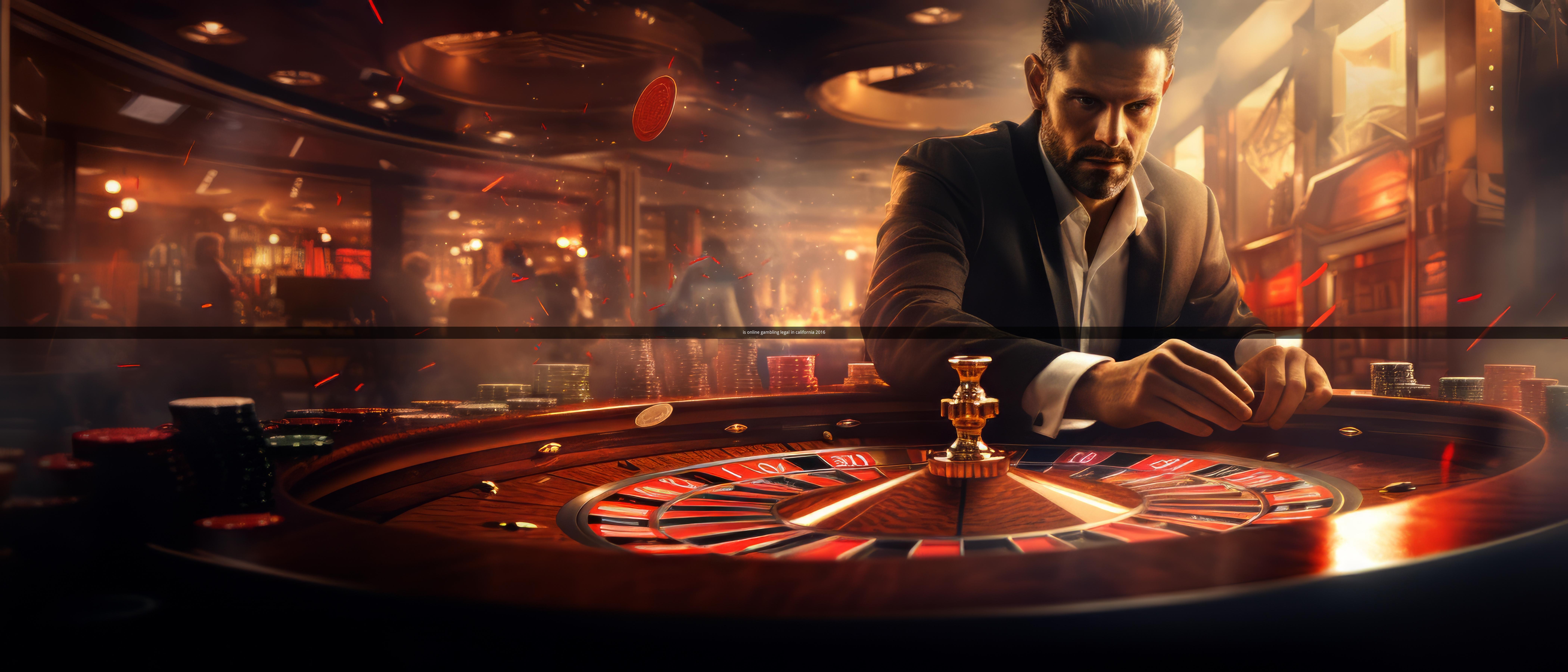 is online gambling legal in california 2016