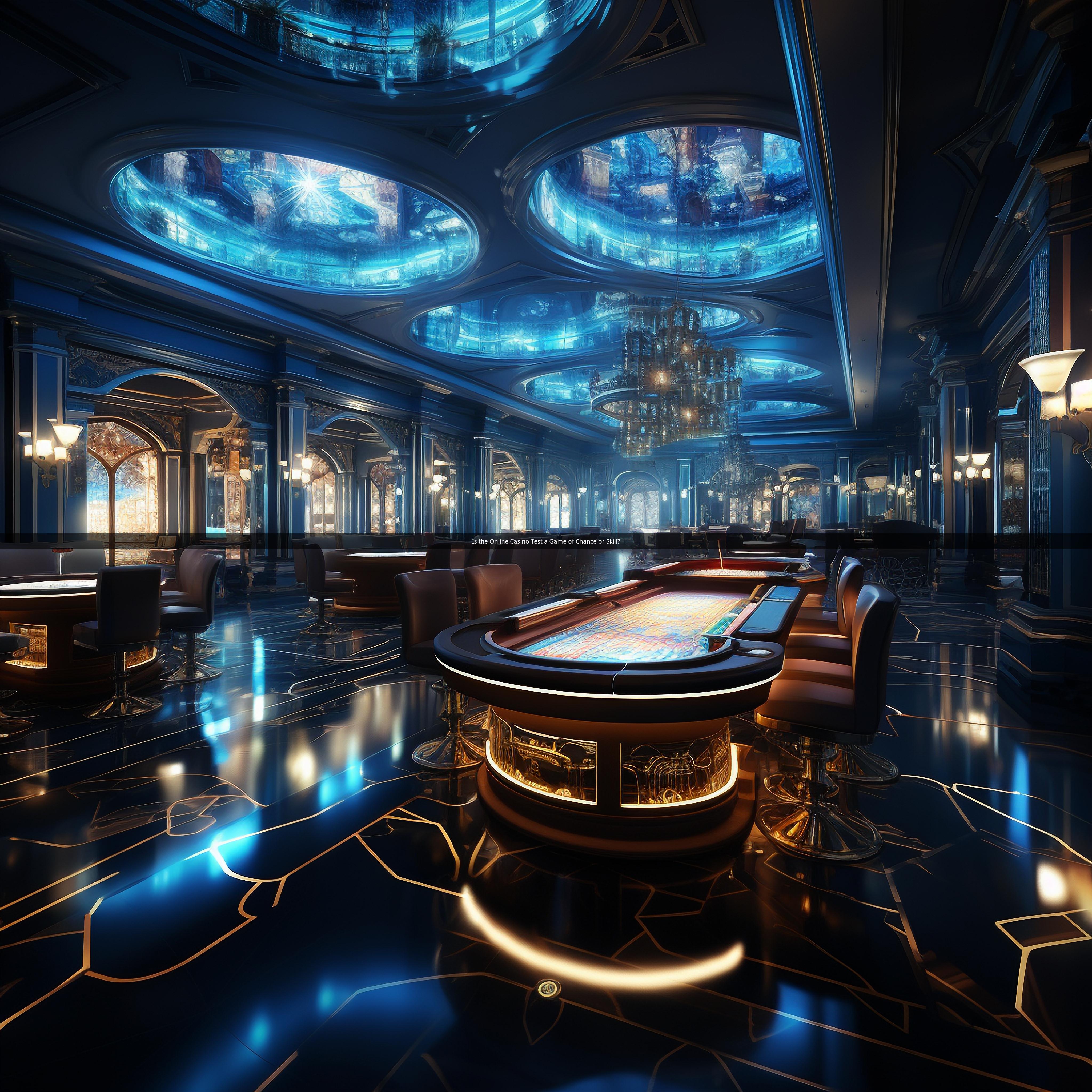 Is the Online Casino Test a Game of Chance or Skill?